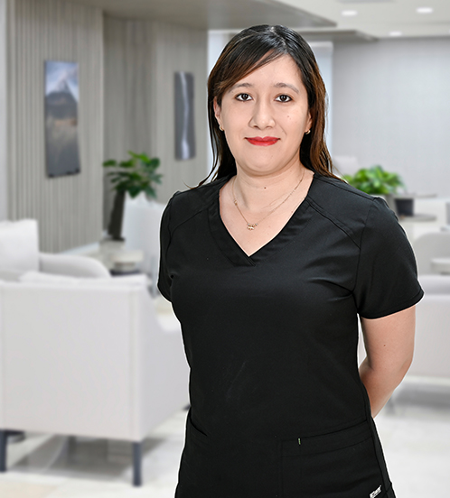 Retrato de la Dra. Mónica Patricia Hernández Molina, cirujana oncóloga en Puebla